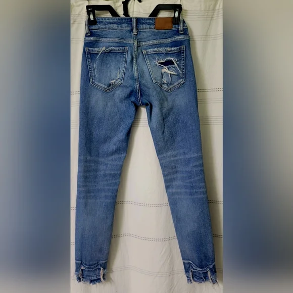BKE Stella Mid-Rise Ankle Skinny Stretch Jean Size 23 - Picture 5 of 16